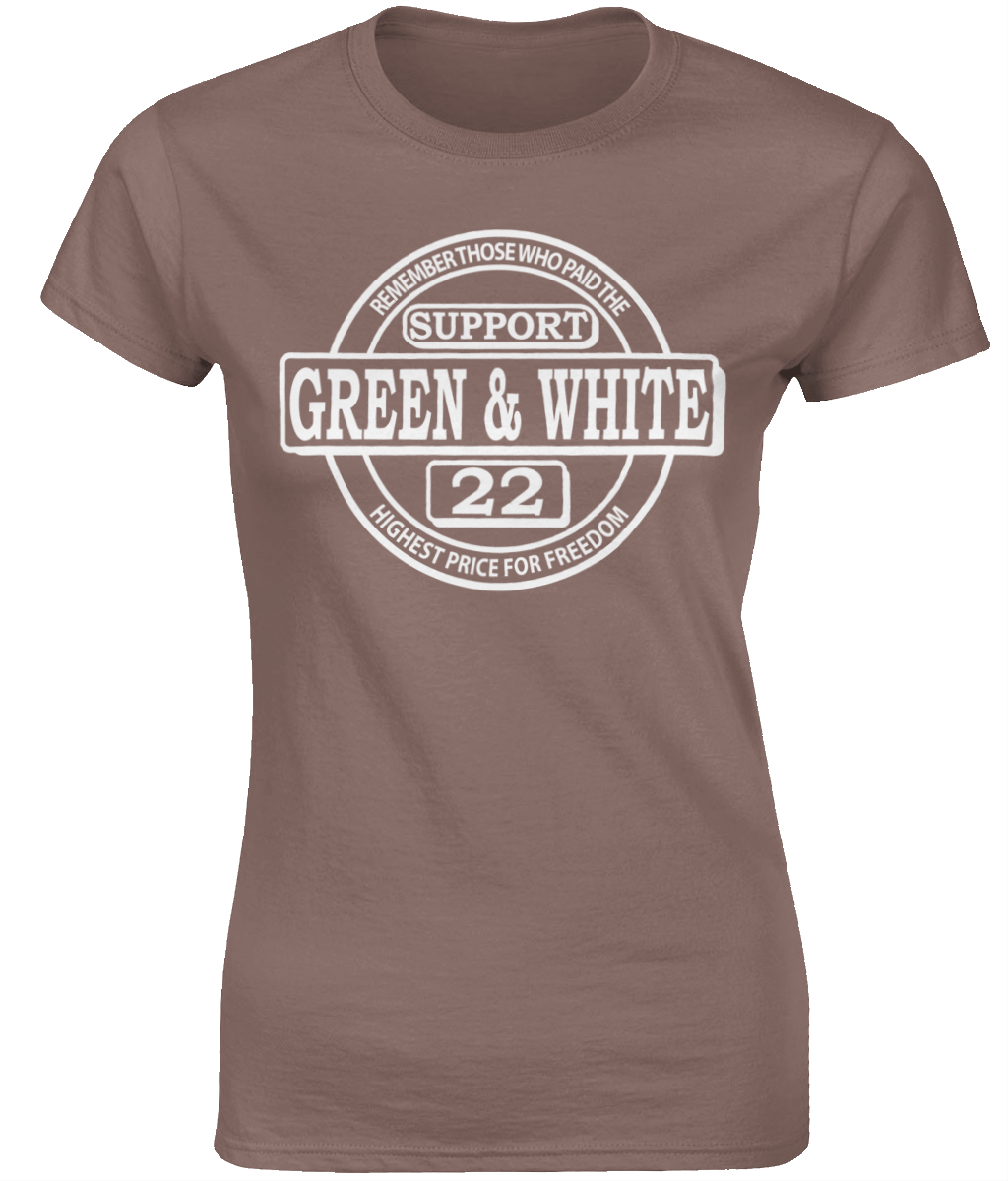 Dames T-Shirt Klassiek G&W Support Logo