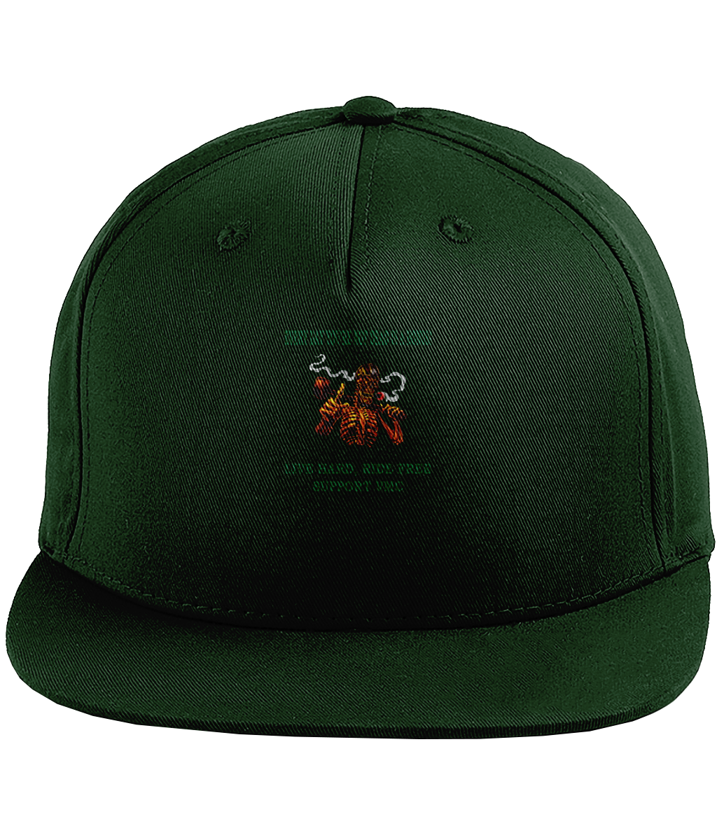 Snapback Rapper Cap ride-free-skull