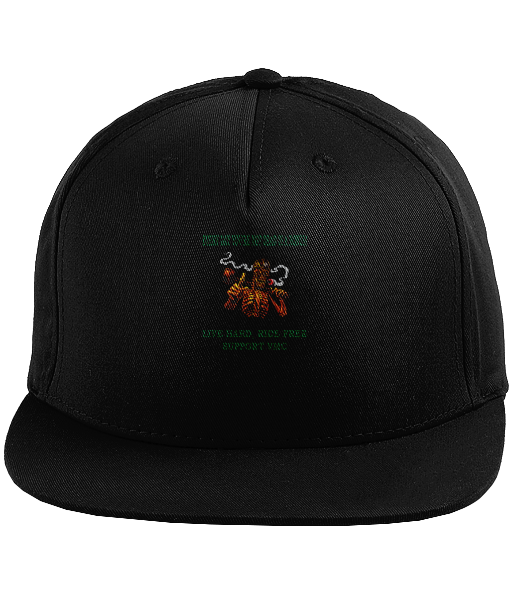 Snapback Rapper Cap ride-free-skull