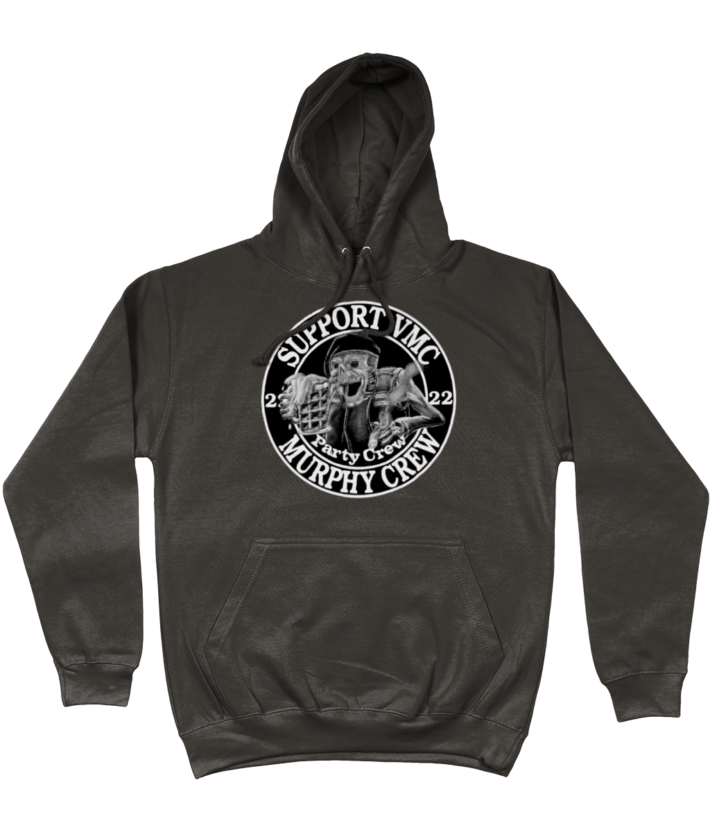 Heren Hoodie Party-Crew-Logo