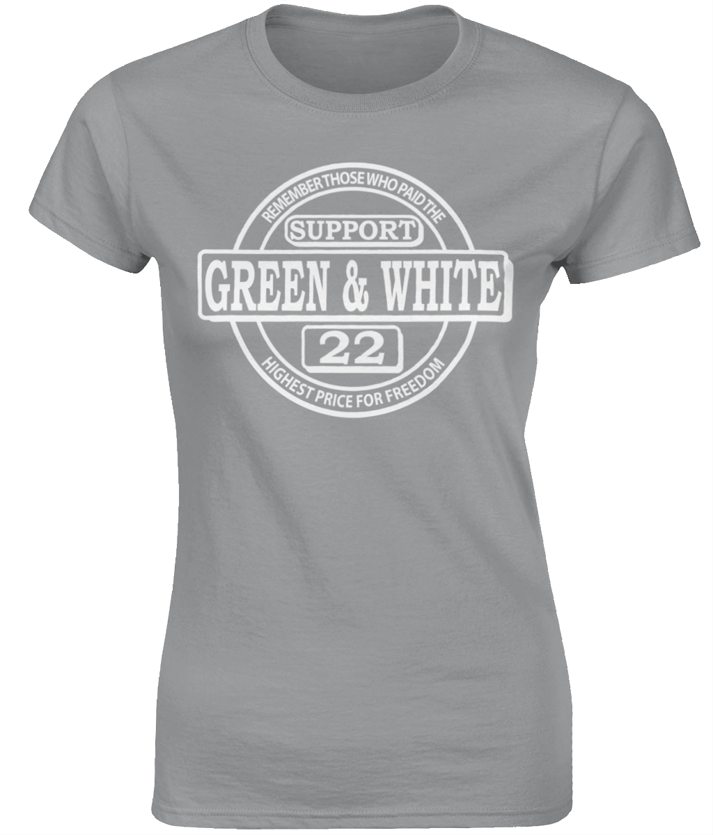 Dames T-Shirt Klassiek G&W Support Logo