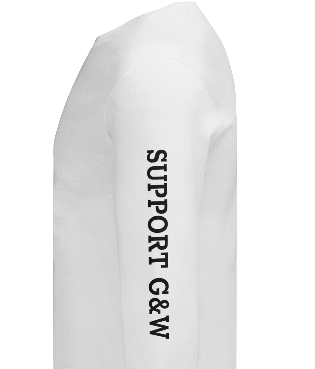 Heren Sweatshirt Party-Crew-Logo SUPPORT G&W SUPPORT G&W