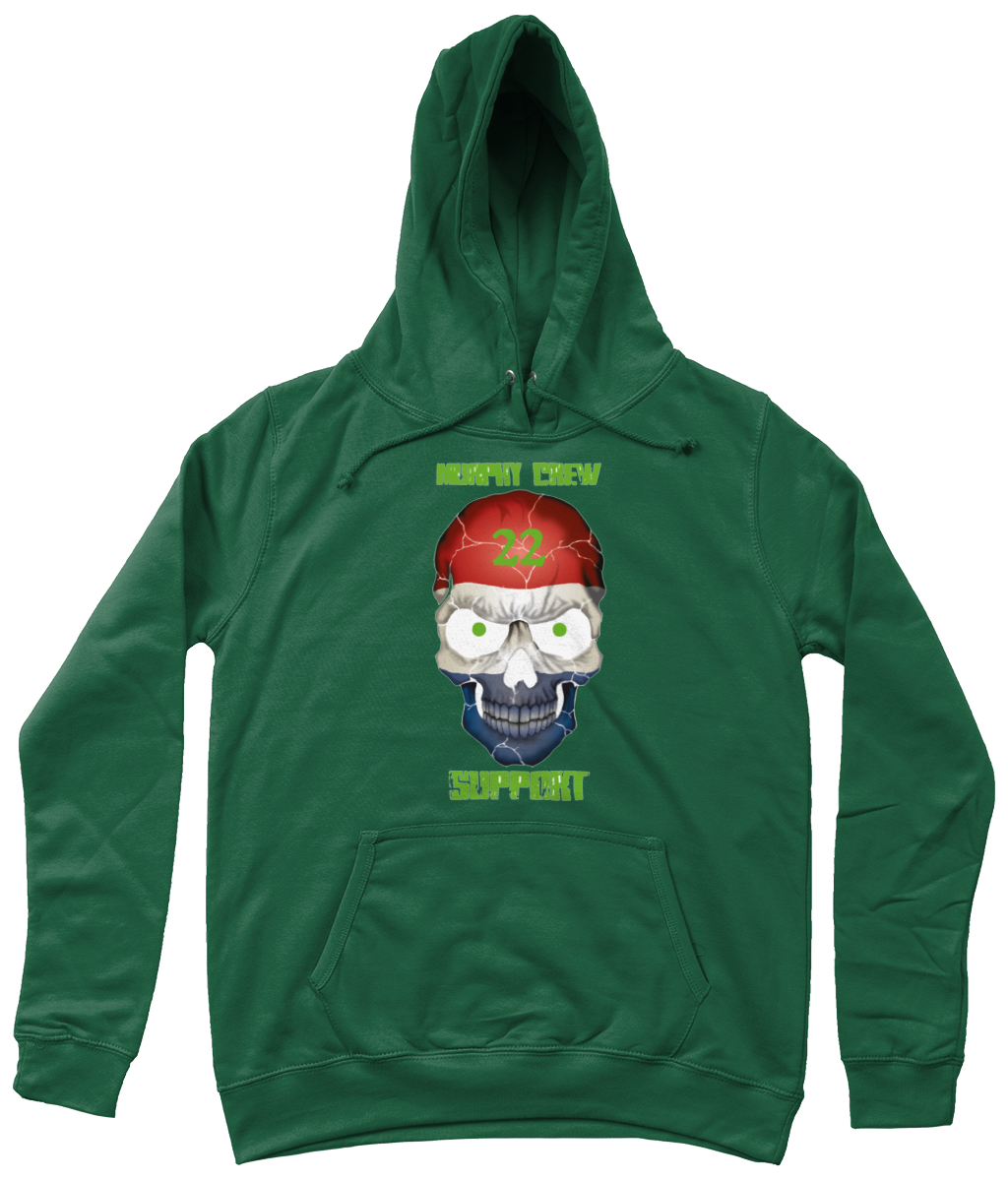 Dames Hoodie Support-Skull