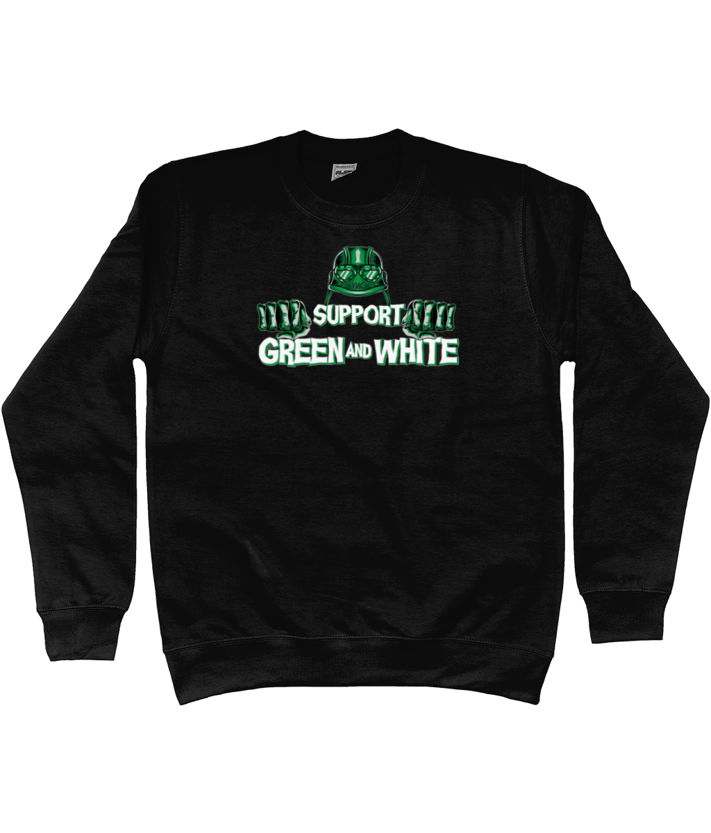 HEREN Sweatshirt G&W handlebars Mouwopdruk SUPPORT G&W