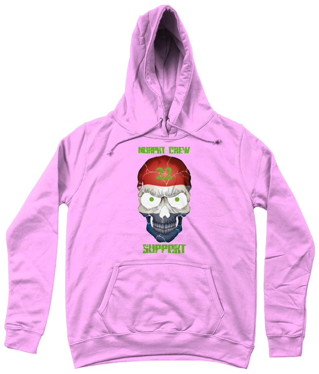 Dames Hoodie Support-Skull