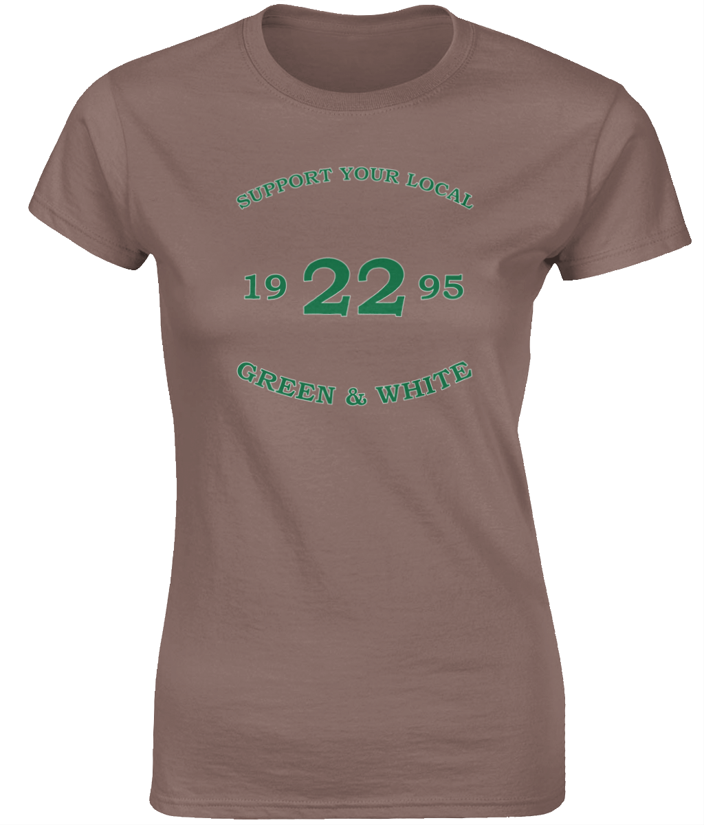 Dames T-Shirt Support-Tekst-1995