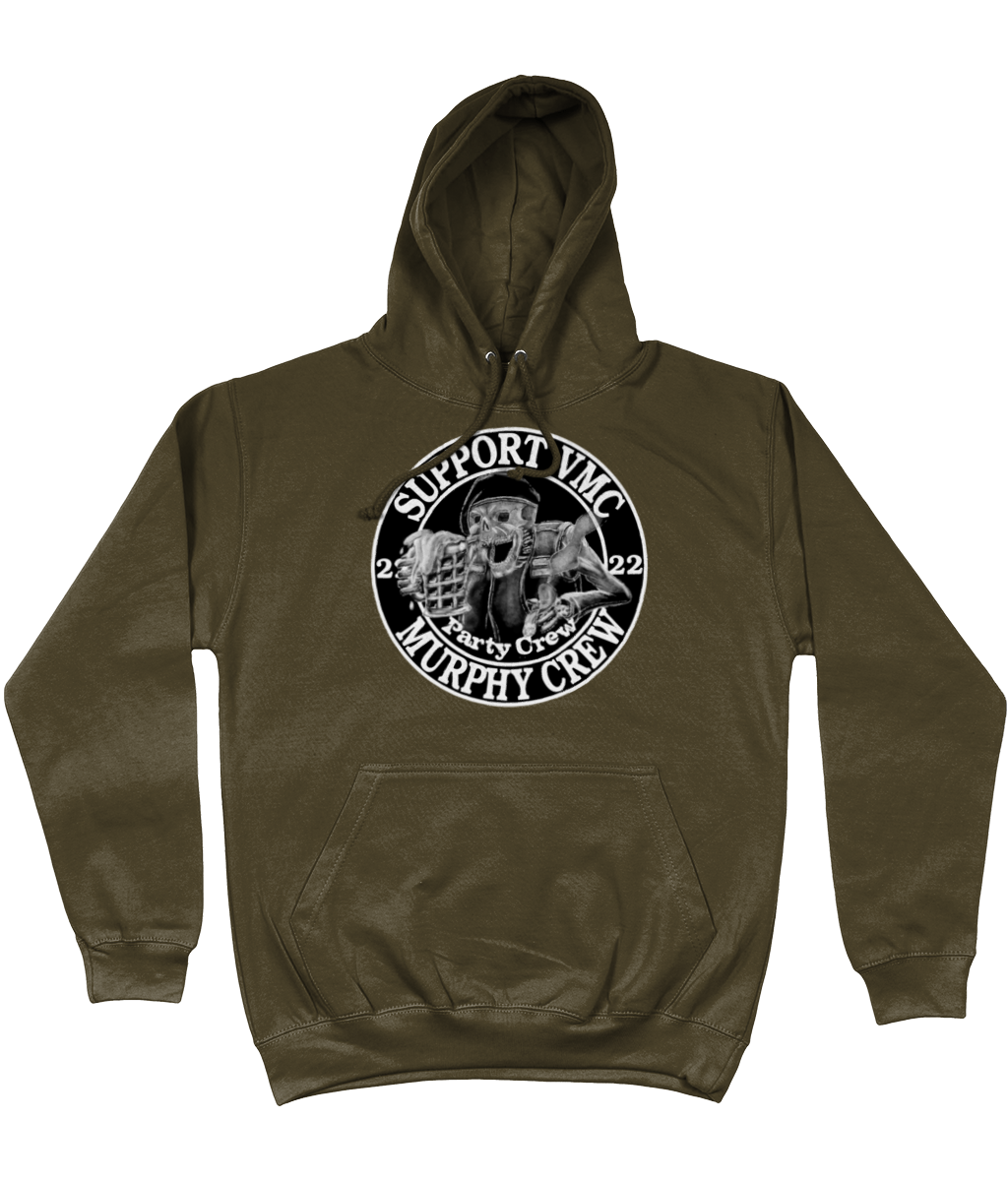 Heren Hoodie Party-Crew-Logo