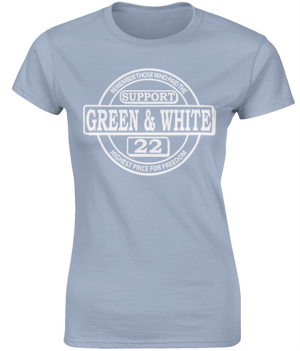 Dames T-Shirt Klassiek G&W Support Logo