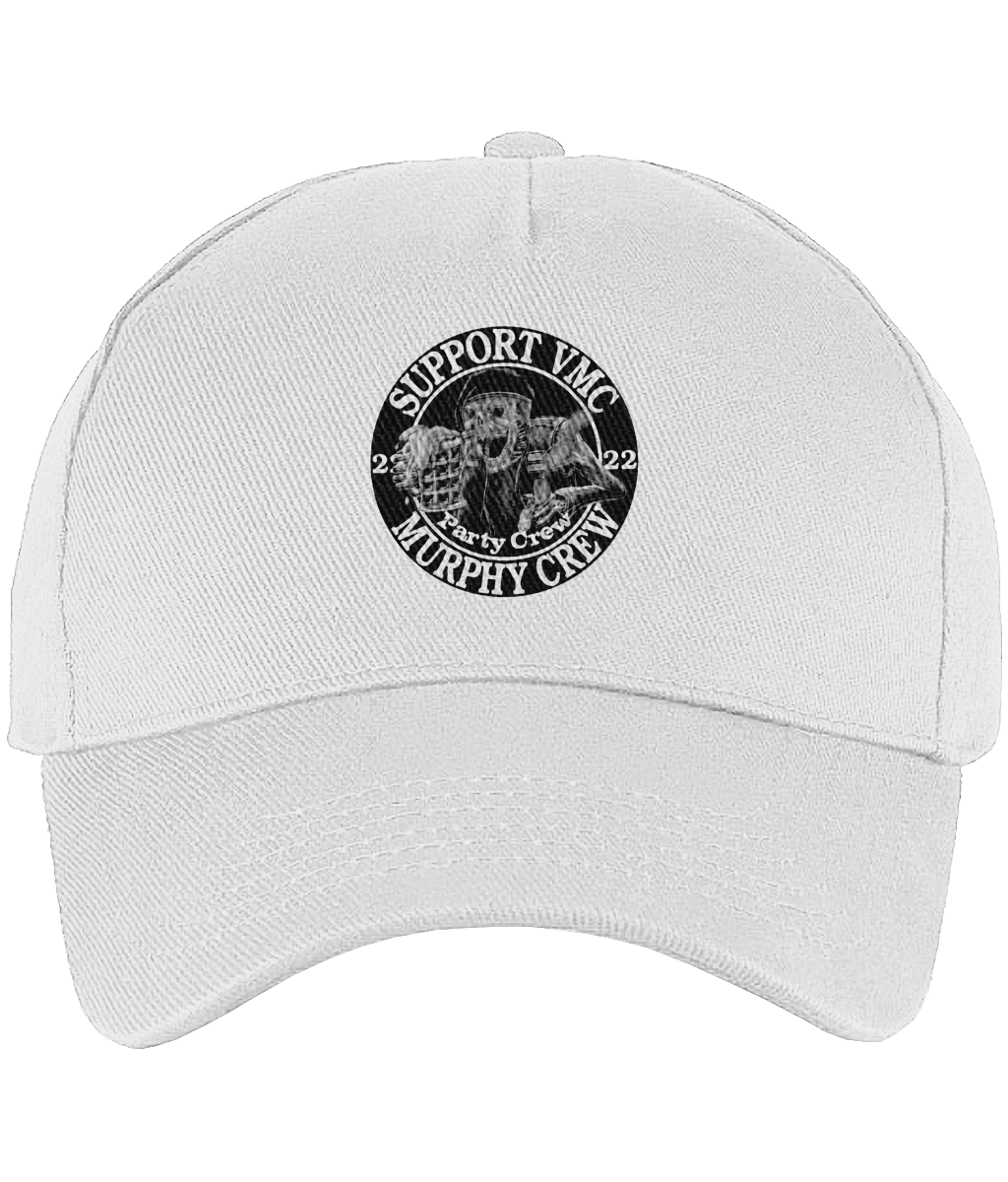 Ultimate 5 Panel Cap Party-Crew-Logo
