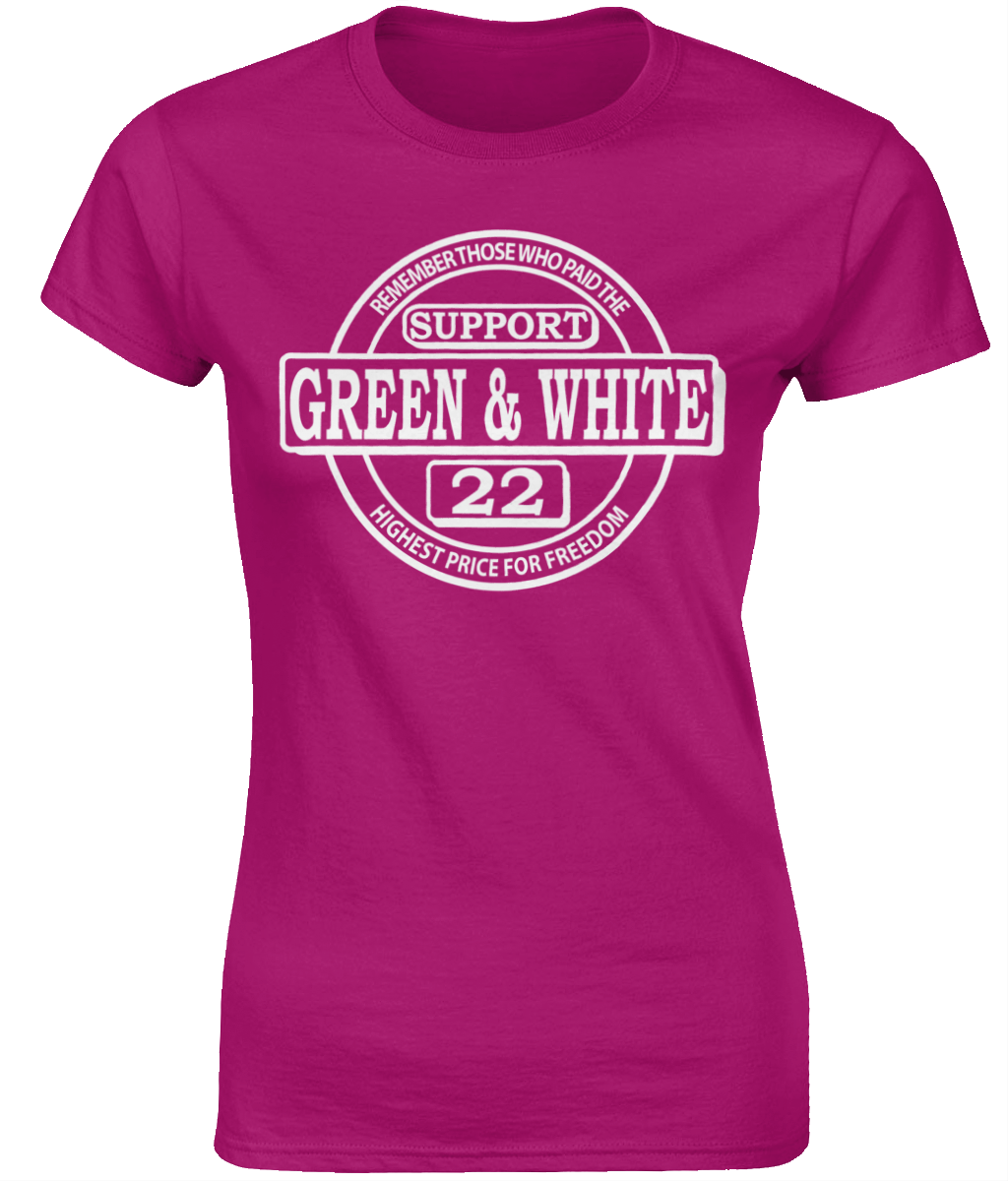 Dames T-Shirt Klassiek G&W Support Logo
