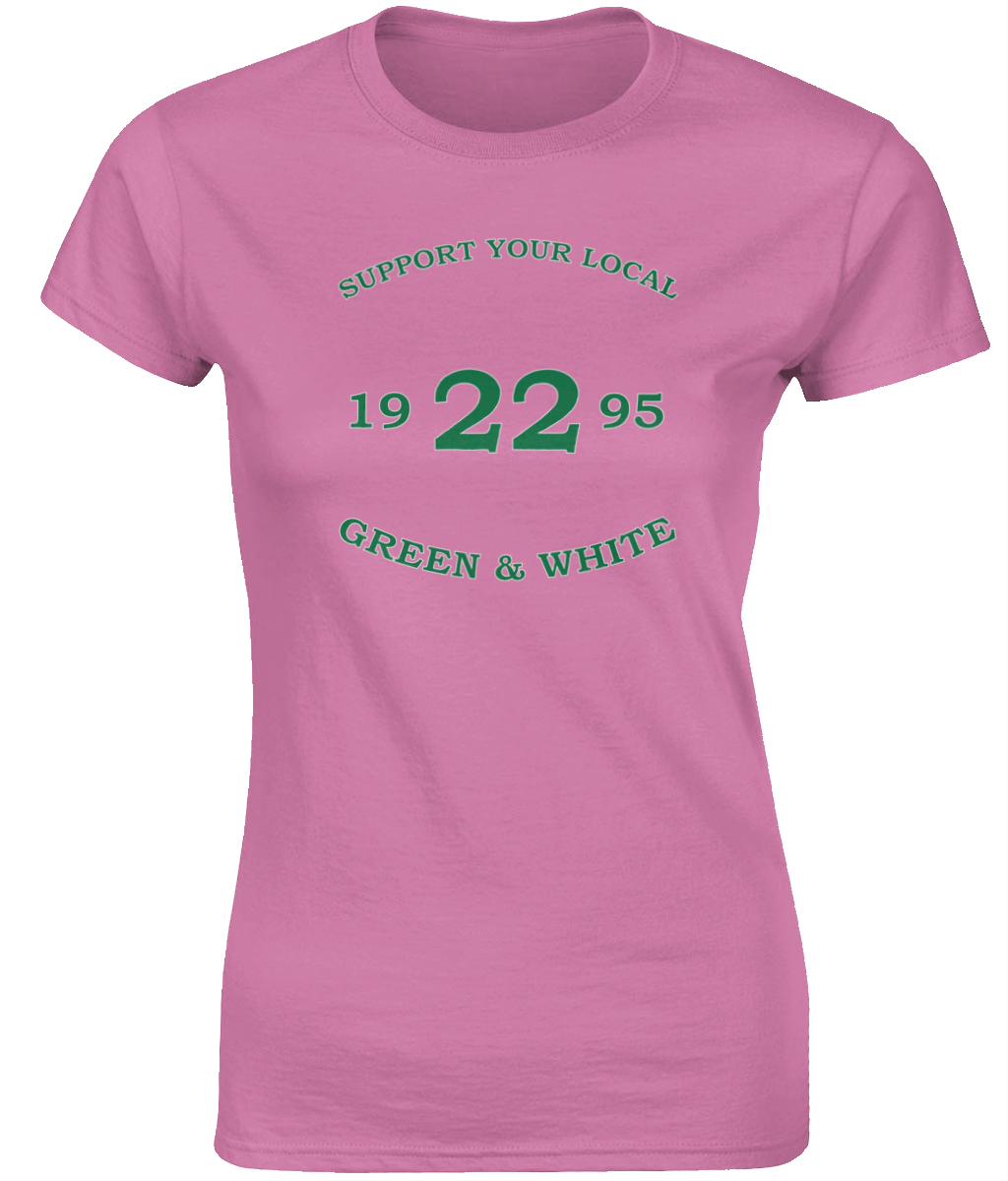 Dames T-Shirt Support-Tekst-1995