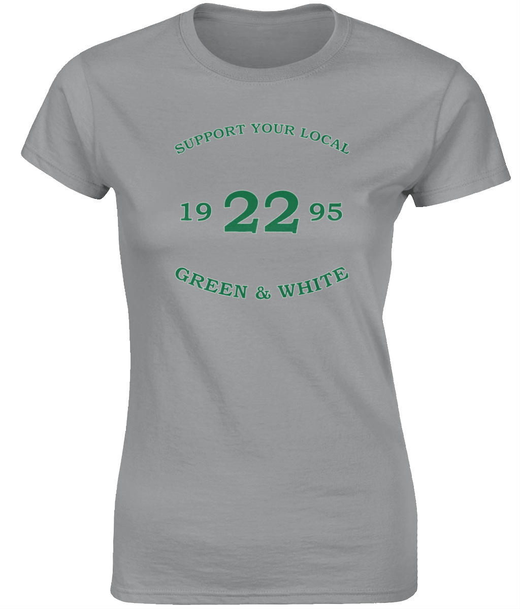 Dames T-Shirt Support-Tekst-1995