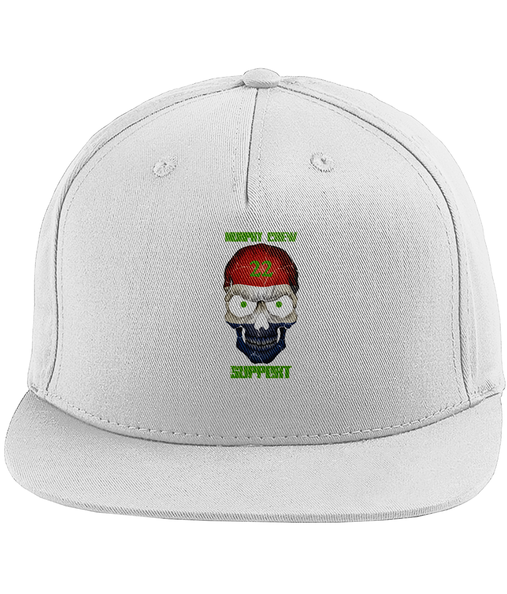 Snapback Rapper Cap Support-Skull