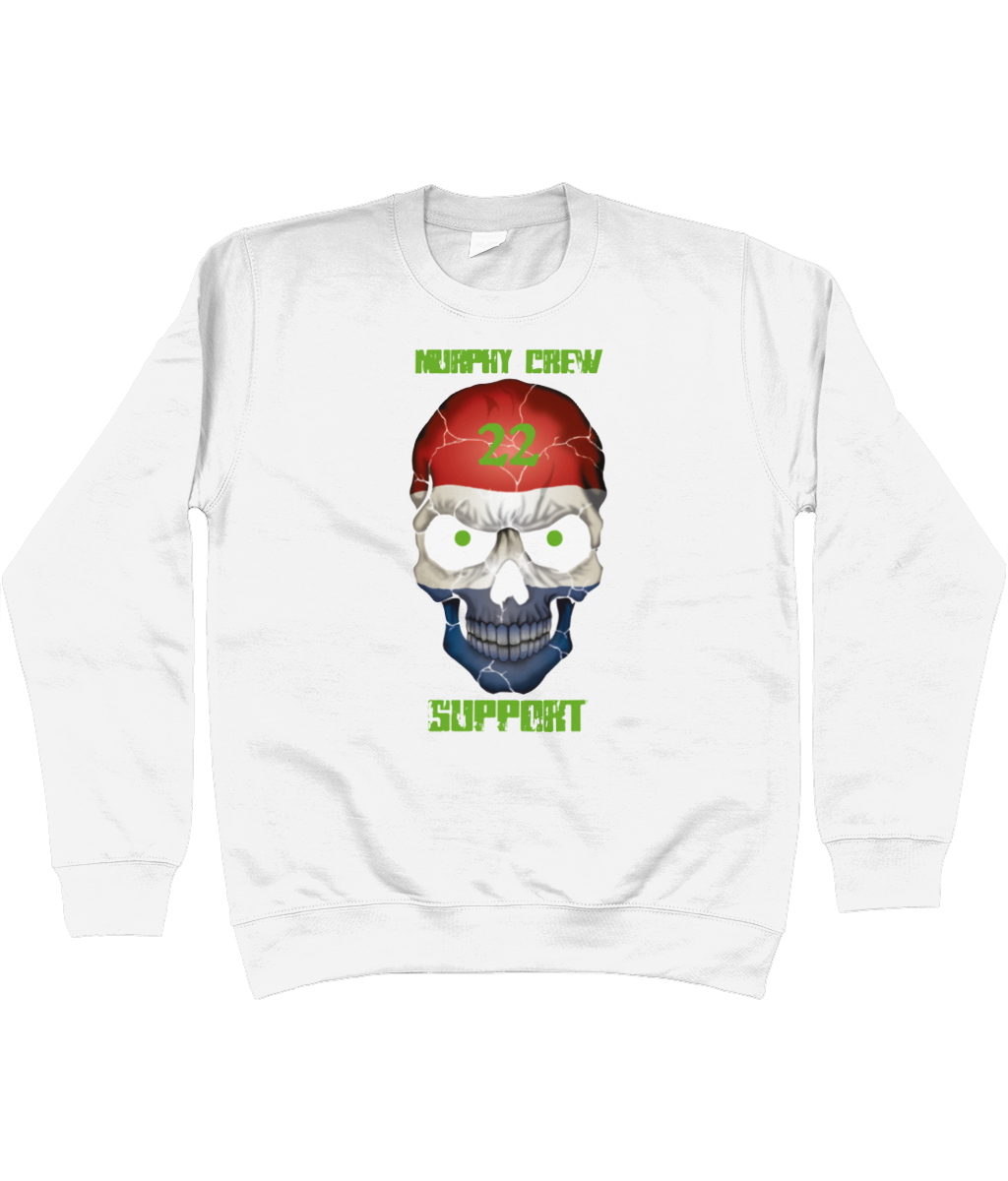 Heren Sweatshirt Support-Skull