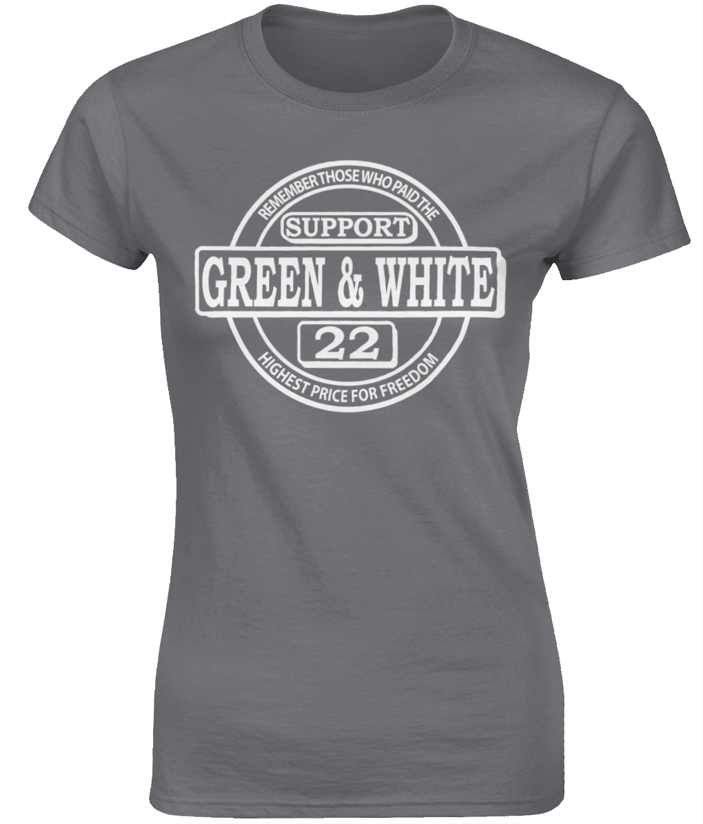 Dames T-Shirt Klassiek G&W Support Logo
