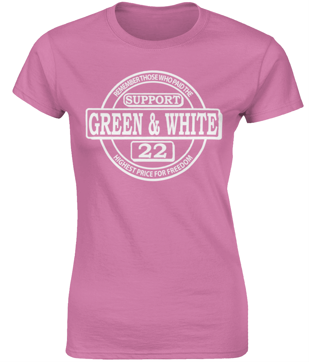 Dames T-Shirt Klassiek G&W Support Logo