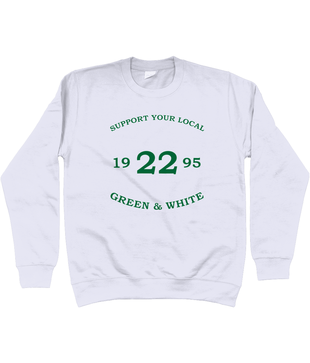 Heren Sweatshirt Support-Tekst-1995