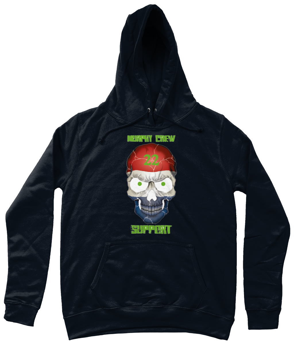 Dames Hoodie Support-Skull