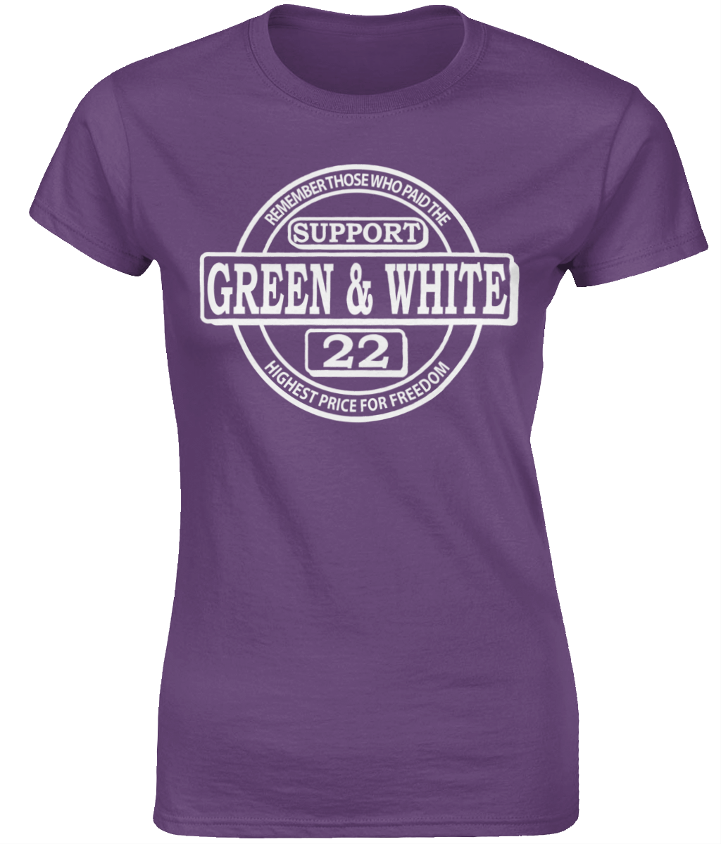 Dames T-Shirt Klassiek G&W Support Logo