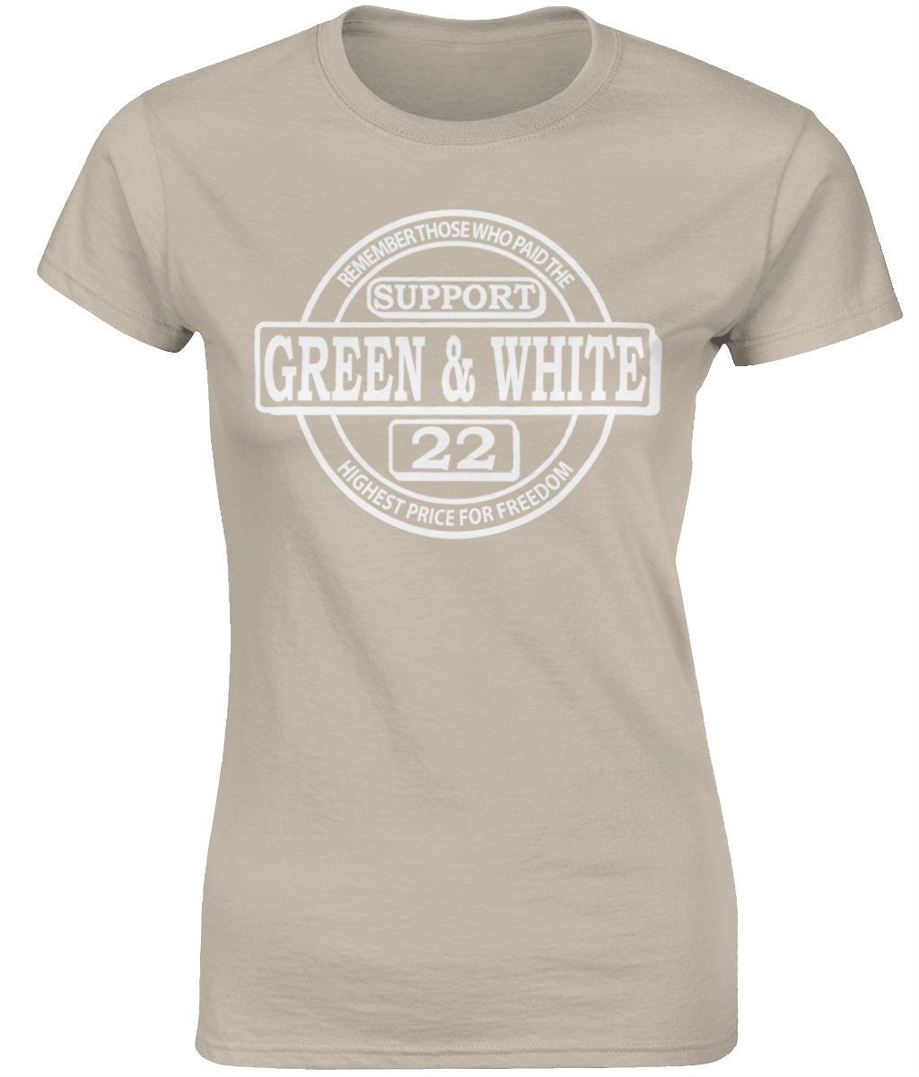 Dames T-Shirt Klassiek G&W Support Logo