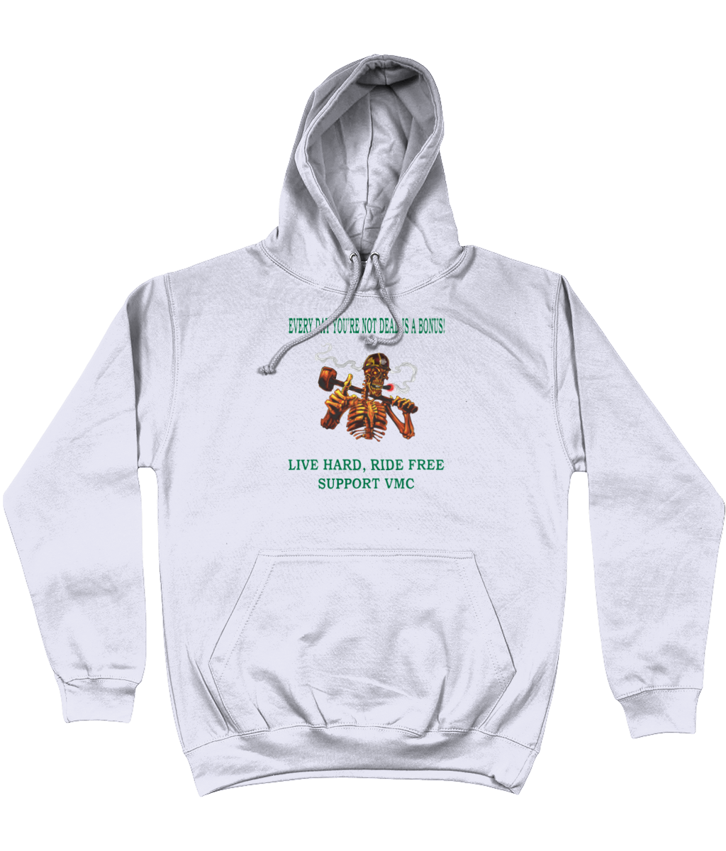 Heren Hoodie ride-free-skull-zwart-shirt