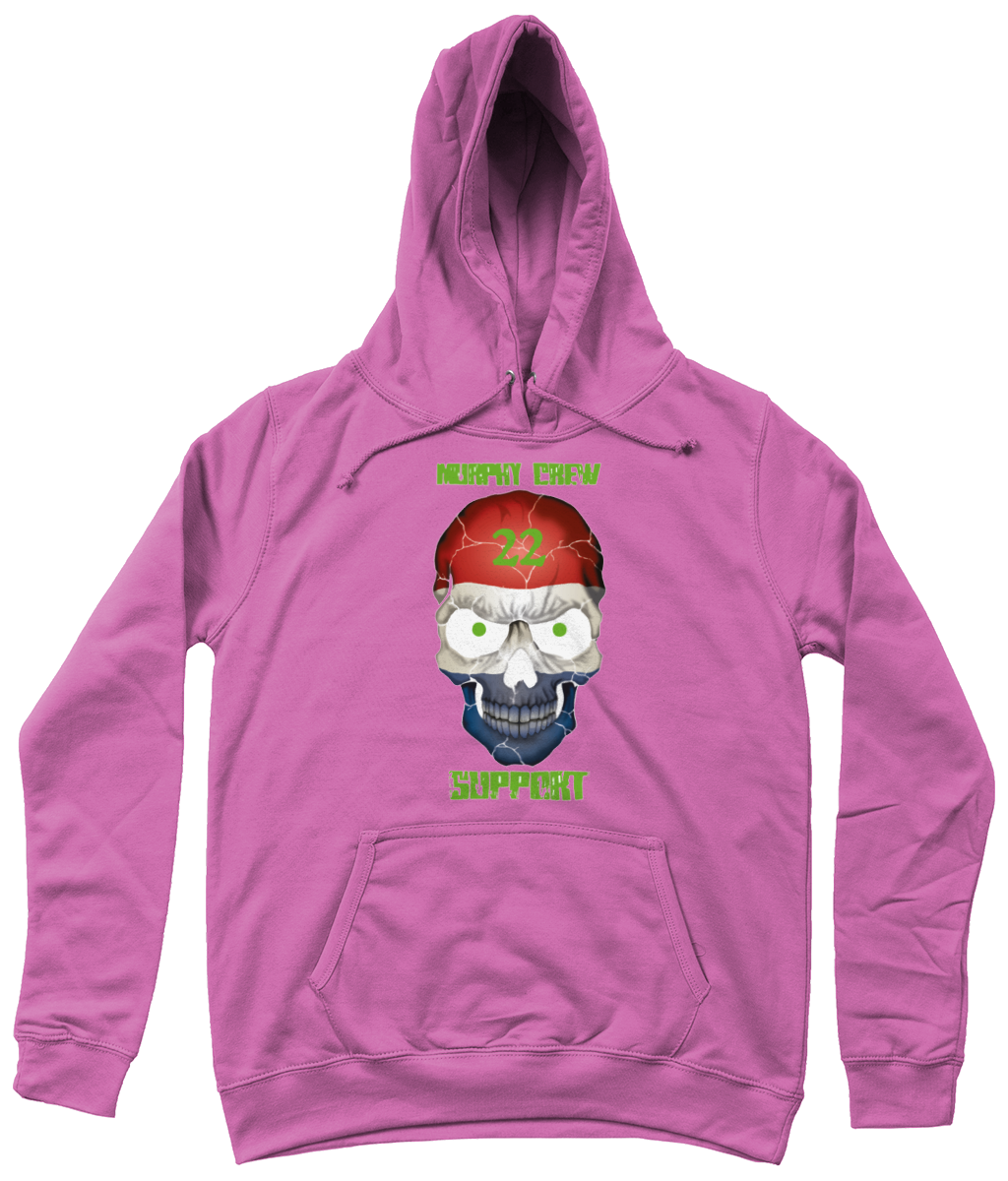 Dames Hoodie Support-Skull