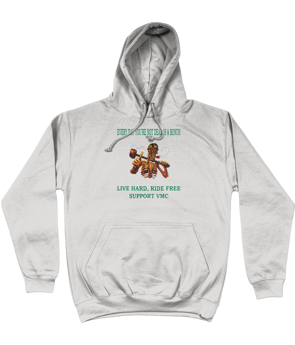 Heren Hoodie ride-free-skull-zwart-shirt