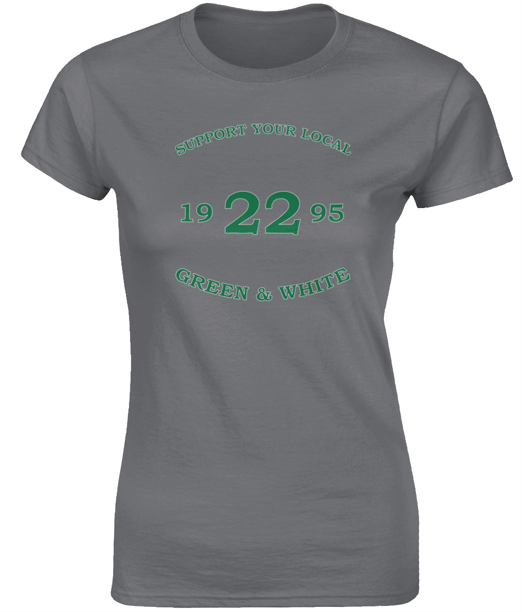 Dames T-Shirt Support-Tekst-1995