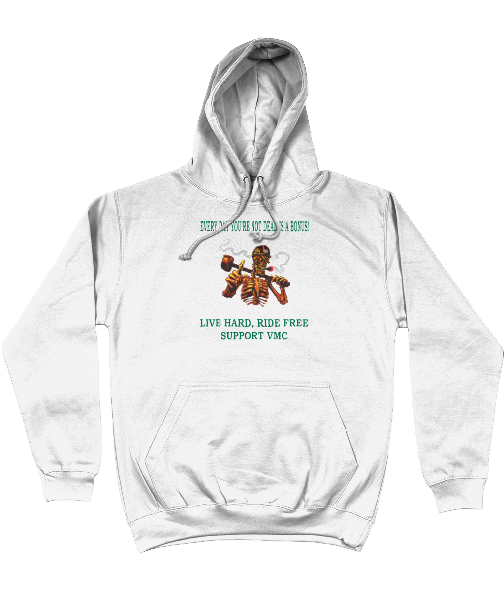 Heren Hoodie ride-free-skull-zwart-shirt