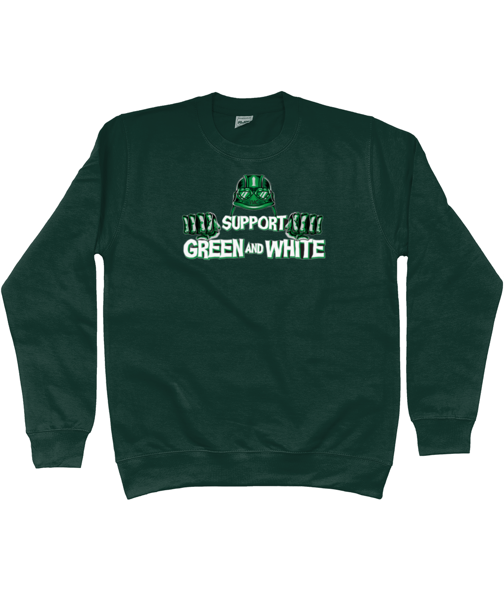 HEREN Sweatshirt G&W handlebars Mouwopdruk SUPPORT G&W