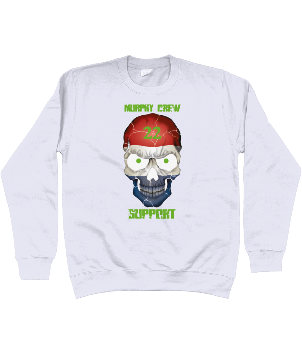 Heren Sweatshirt Support-Skull