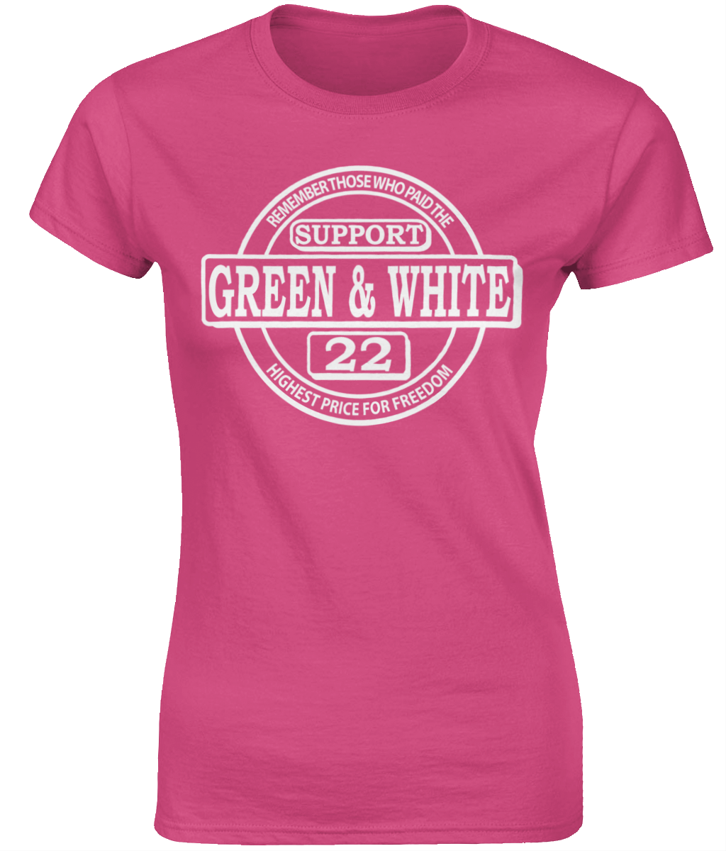 Dames T-Shirt Klassiek G&W Support Logo