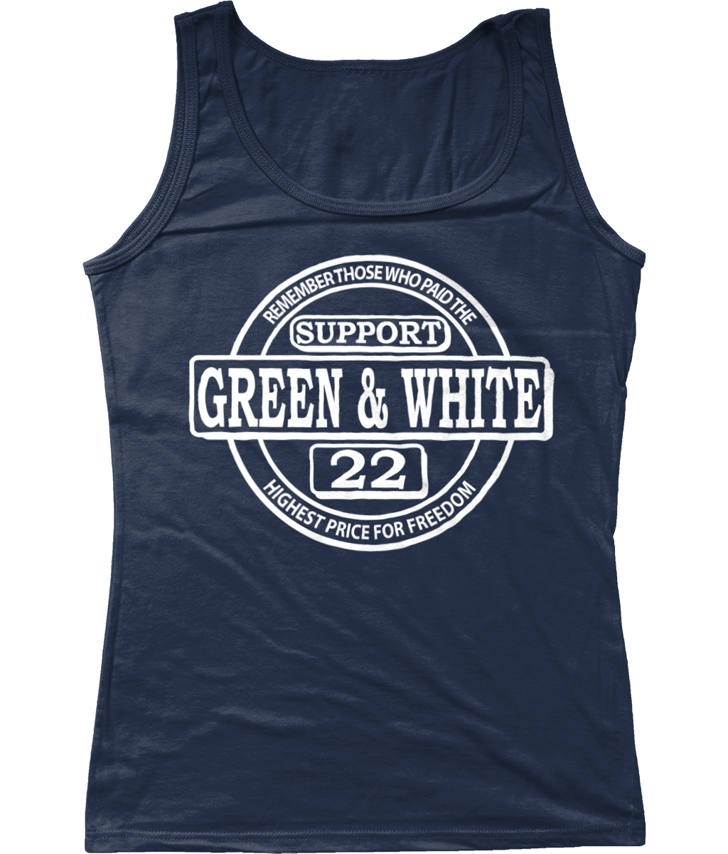 Dames Tank Top Classic Support G&W Logo