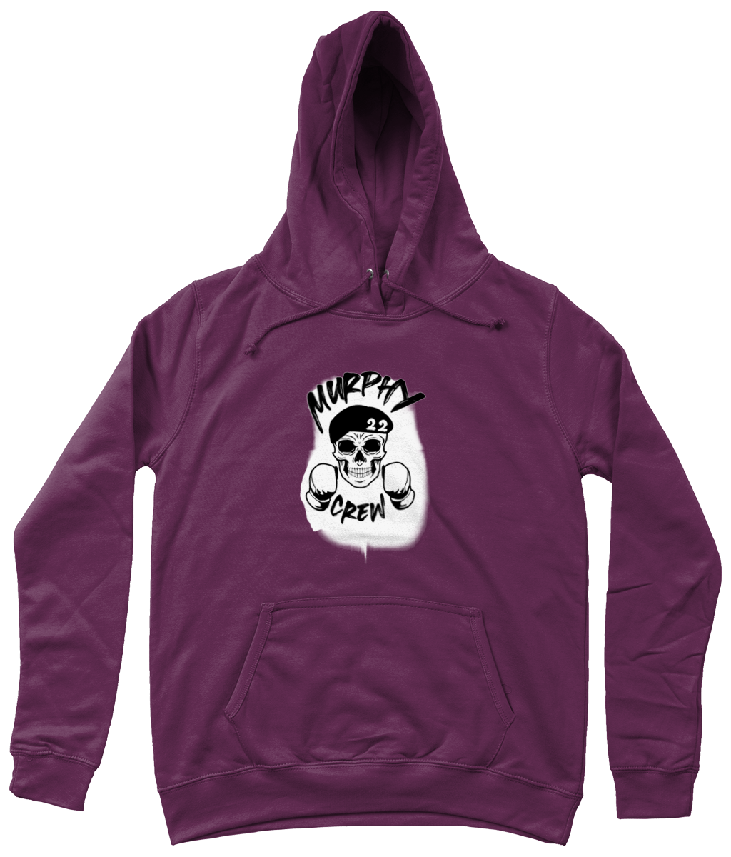 Sweat à capuche pour femme Trademark Murphy Logo
