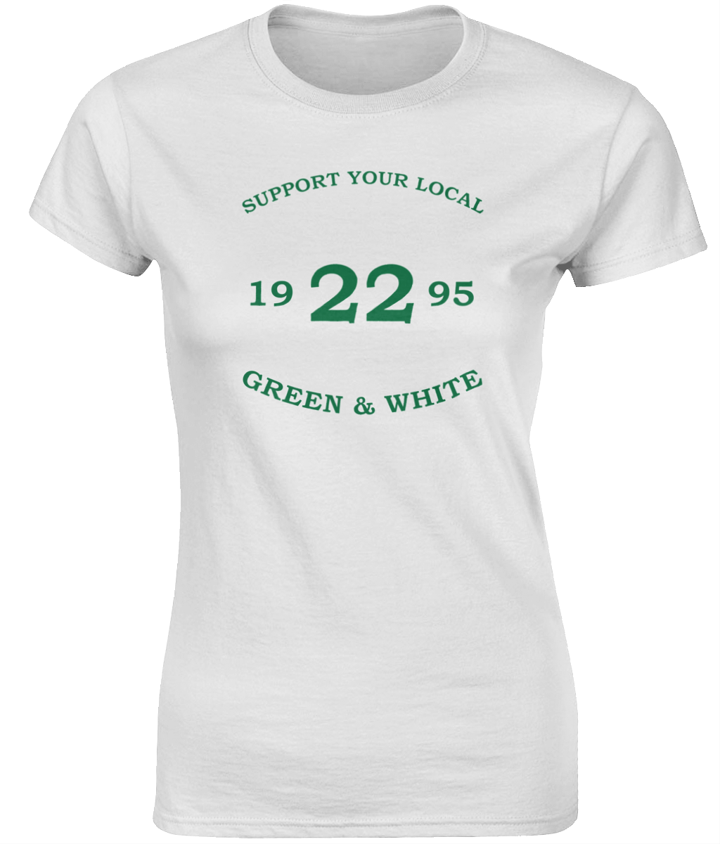 Dames T-Shirt Support-Tekst-1995