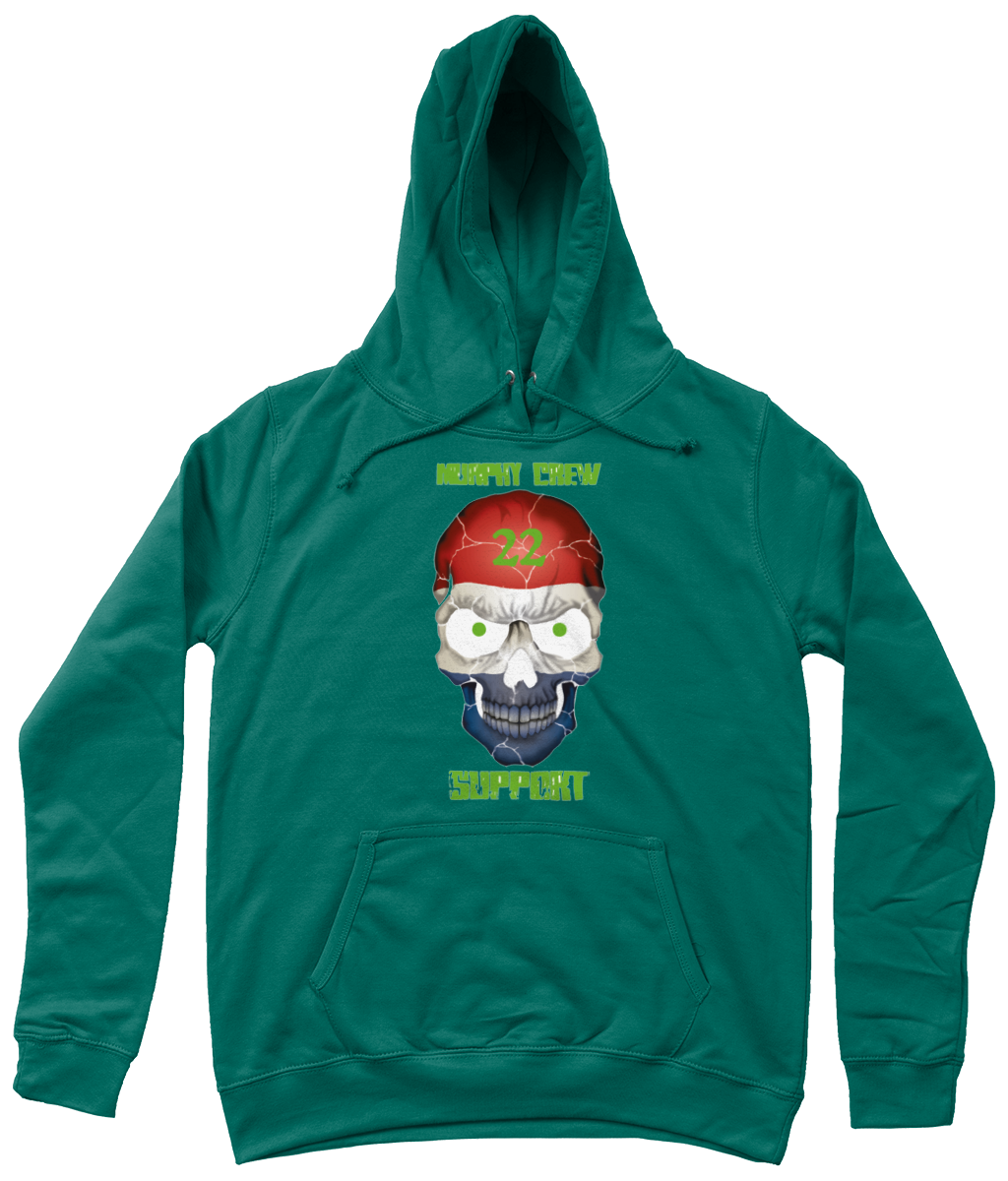 Dames Hoodie Support-Skull