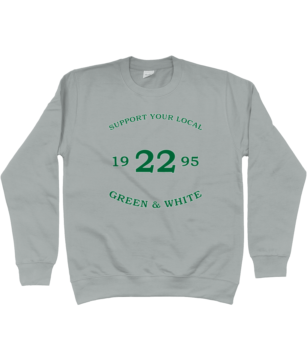 Heren Sweatshirt Support-Tekst-1995