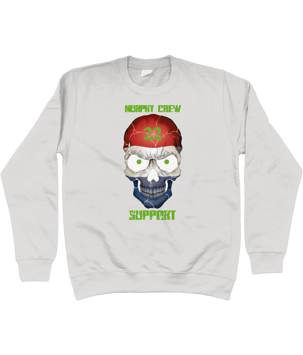 Heren Sweatshirt Support-Skull