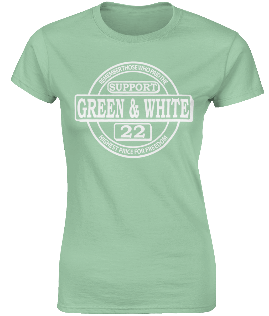 Dames T-Shirt Klassiek G&W Support Logo