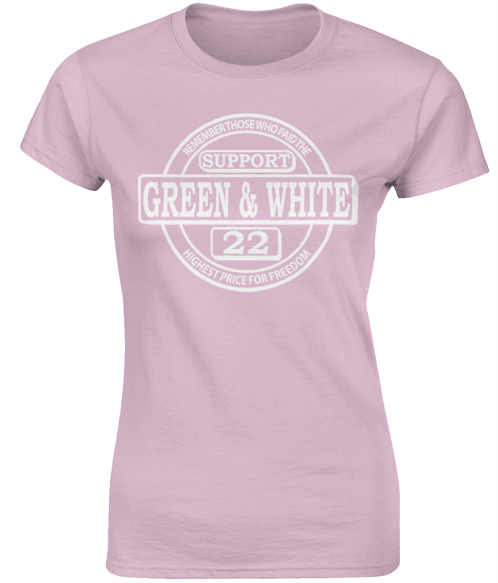 Dames T-Shirt Klassiek G&W Support Logo