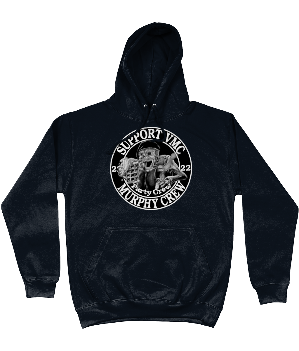 Heren Hoodie Party-Crew-Logo
