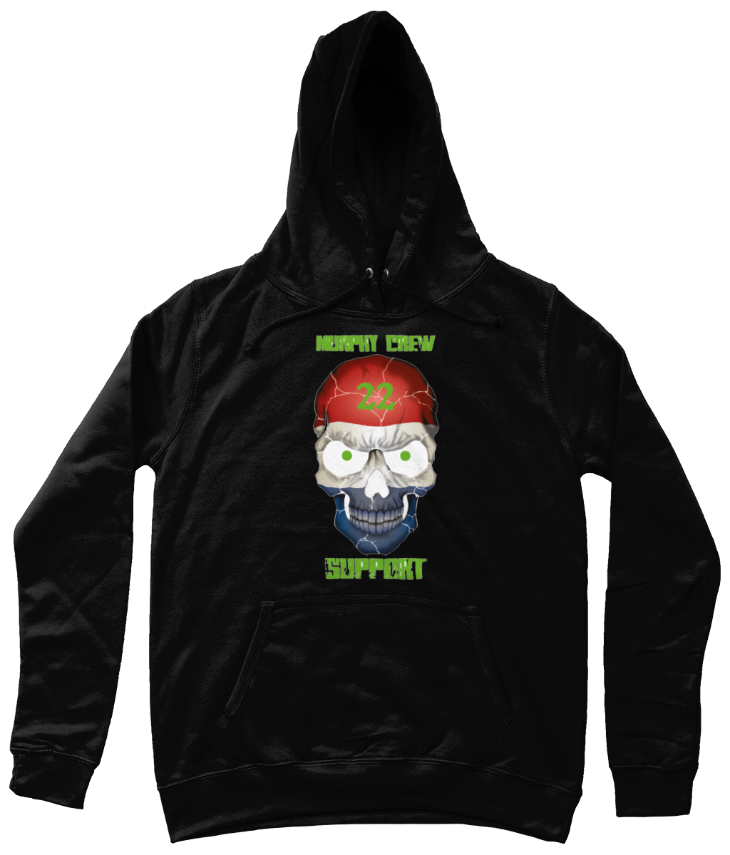 Dames Hoodie Support-Skull