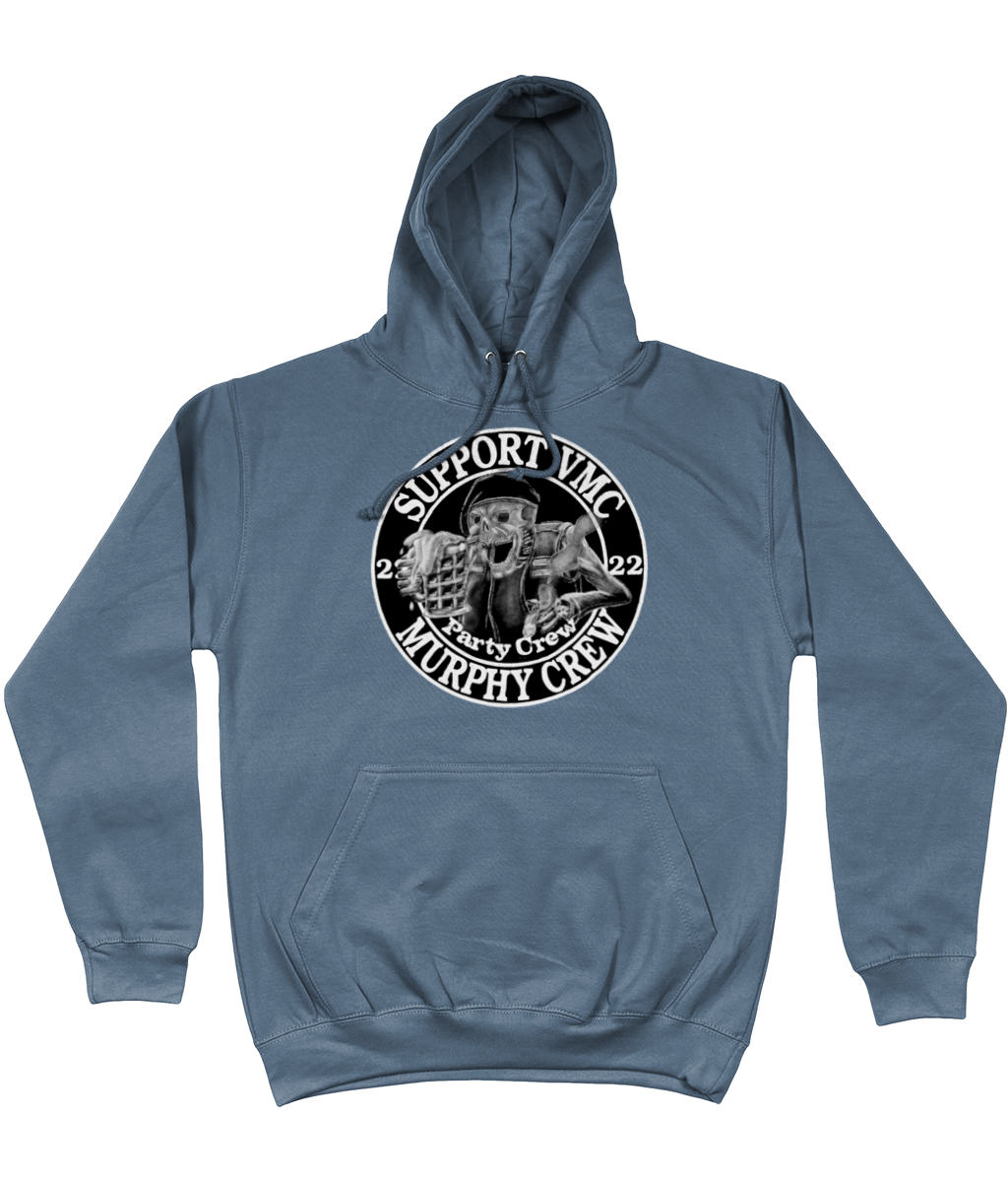 Heren Hoodie Party-Crew-Logo