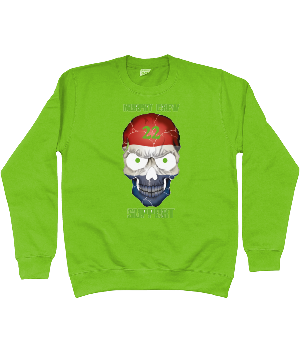 Heren Sweatshirt Support-Skull