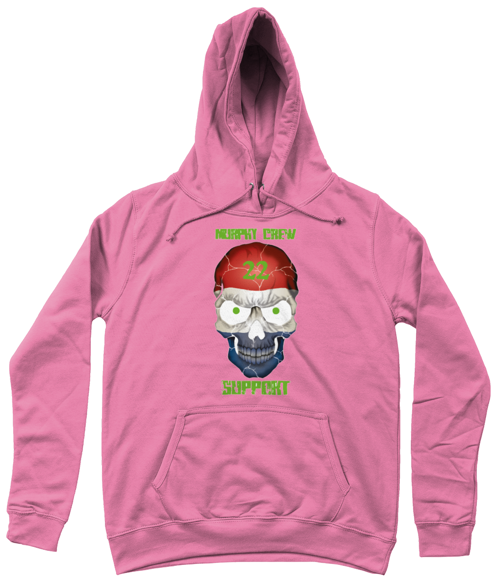 Dames Hoodie Support-Skull