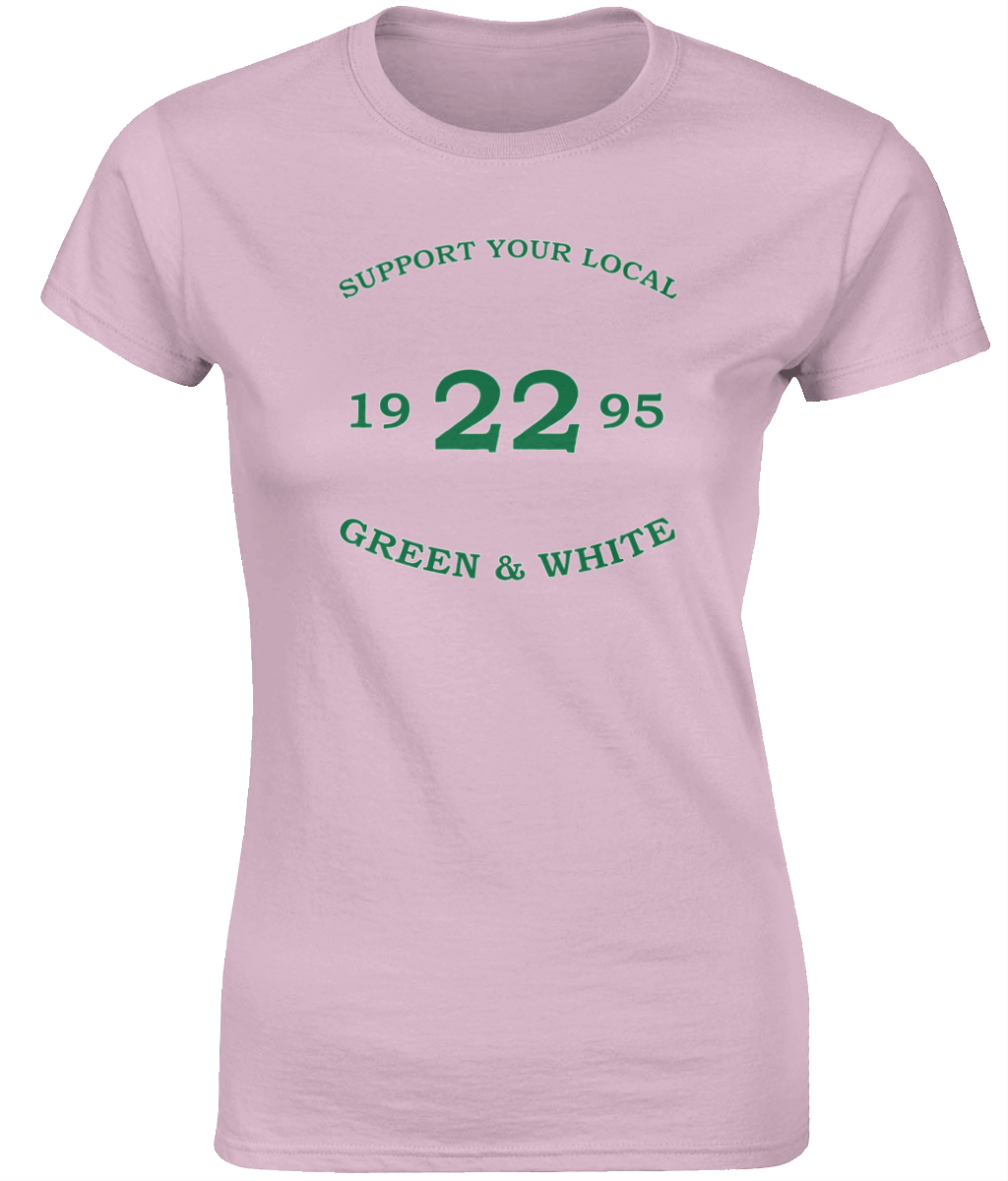 Dames T-Shirt Support-Tekst-1995