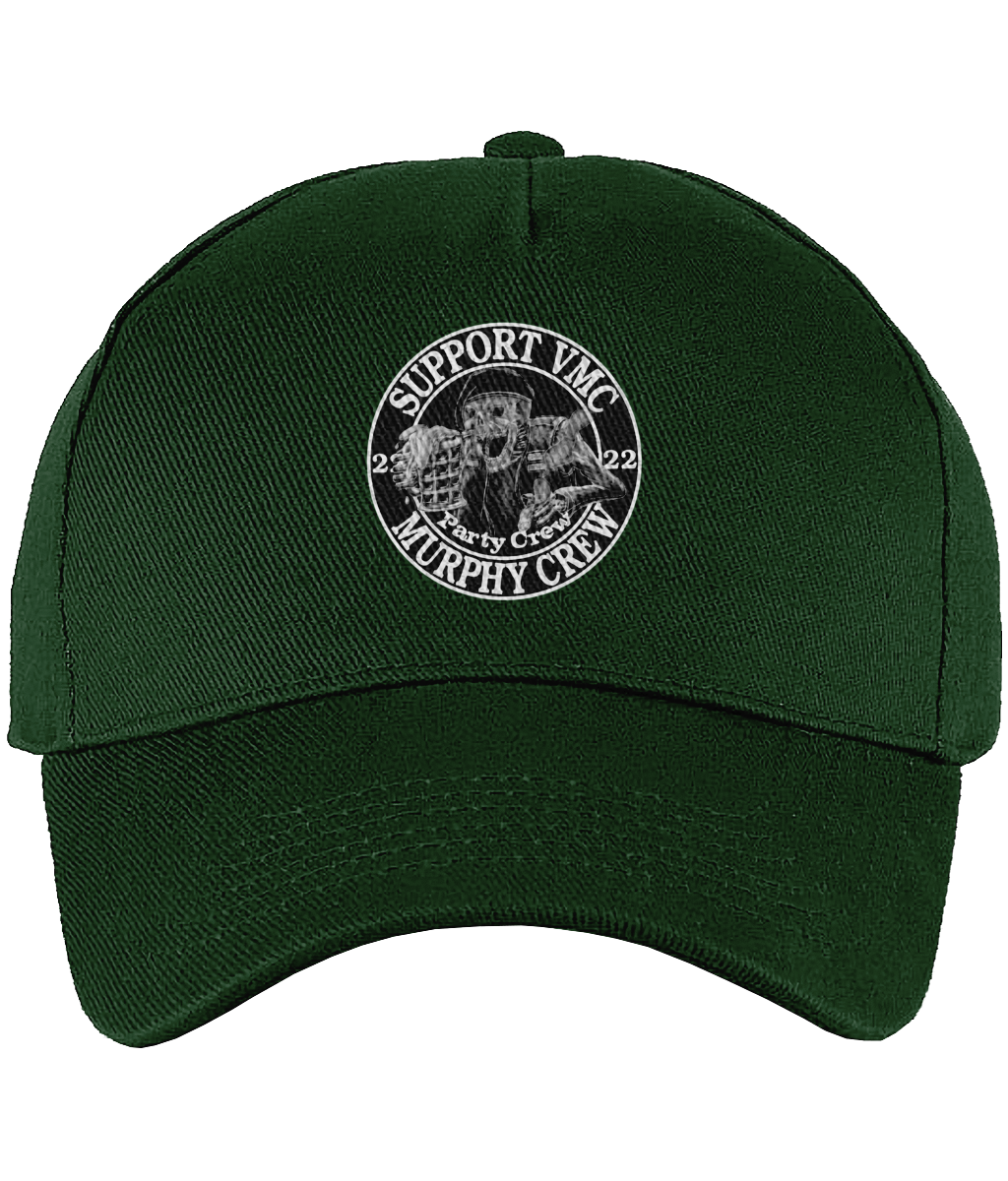 Ultimate 5 Panel Cap Party-Crew-Logo