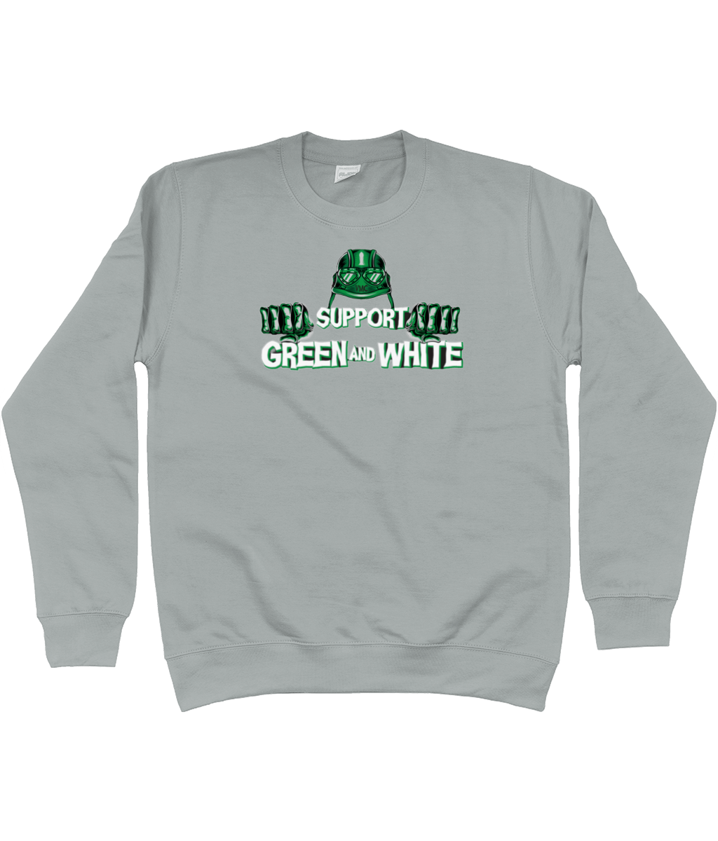 HEREN Sweatshirt G&W handlebars Mouwopdruk SUPPORT G&W