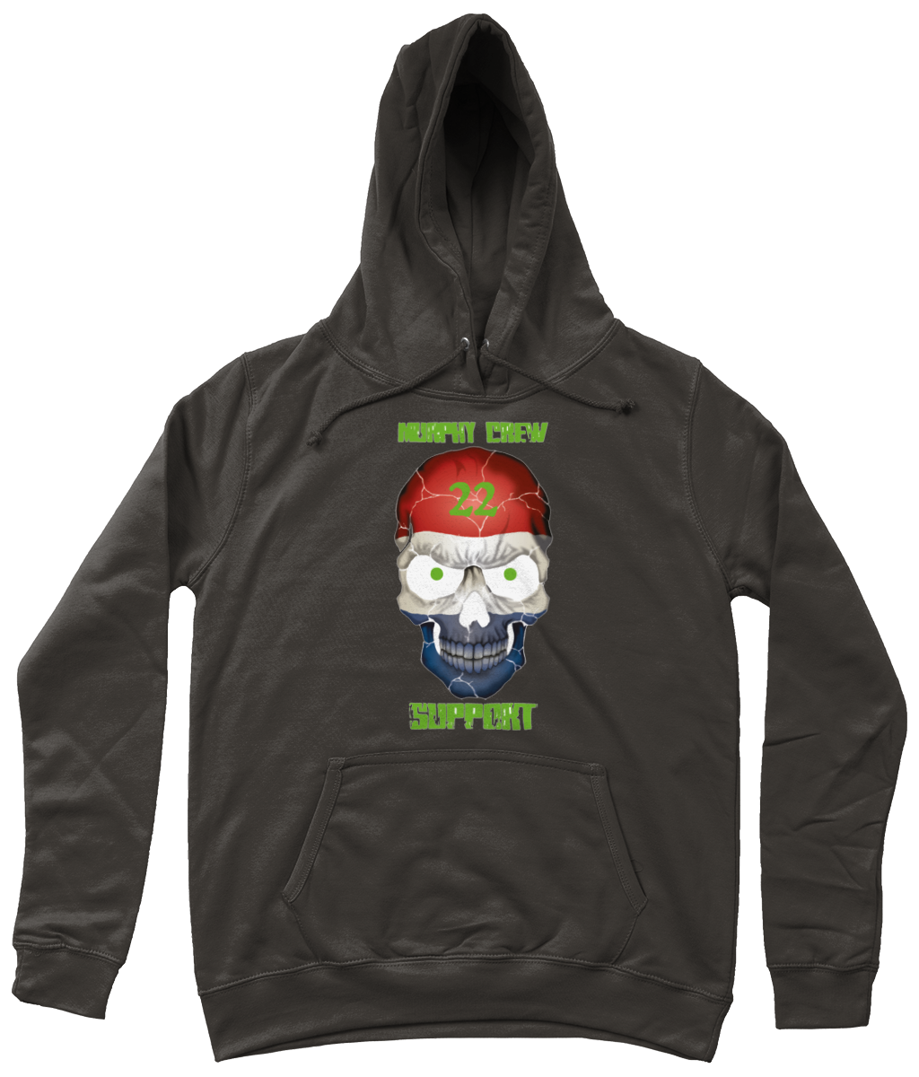 Dames Hoodie Support-Skull