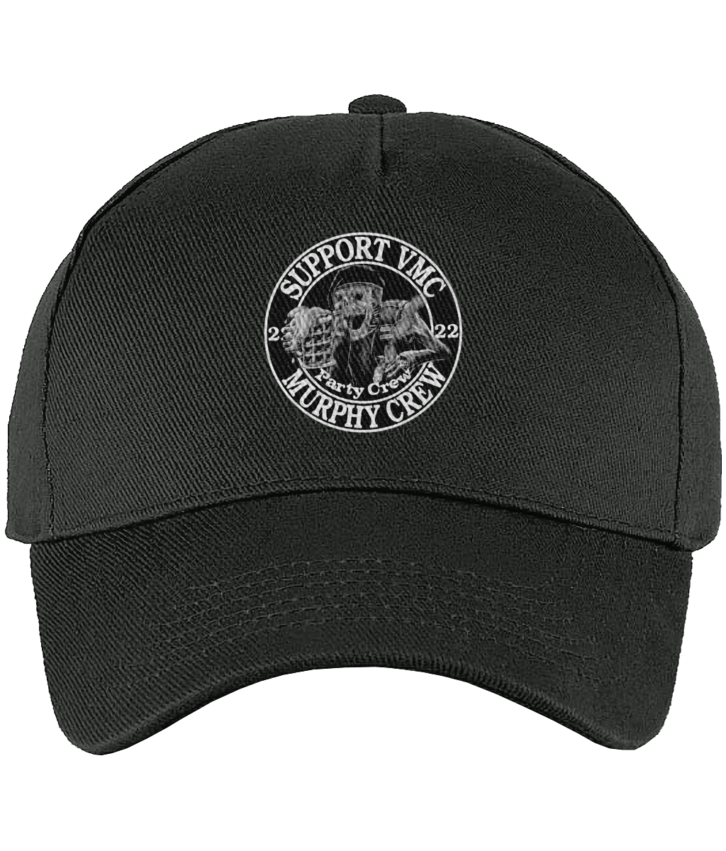 Ultimate 5 Panel Cap Party-Crew-Logo